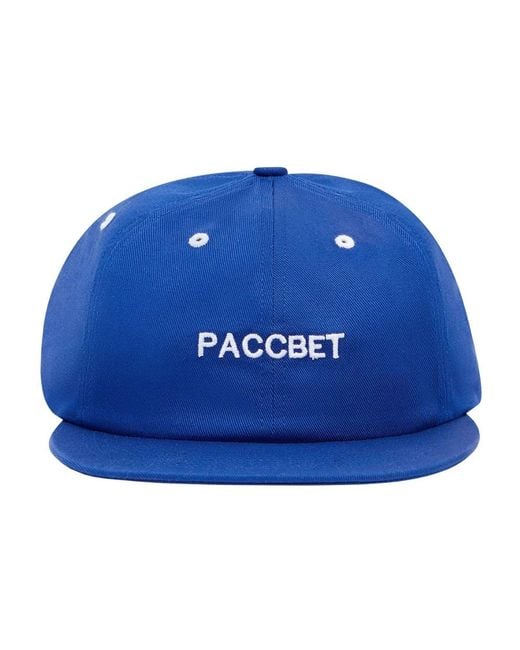 Rassvet (PACCBET) Blue Blaue Baumwoll-Flachschirmkappe