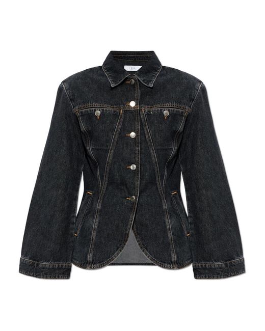 IRO Black Iloan Denim Jacket