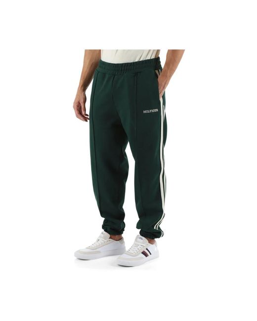 Trousers > sweatpants Tommy Hilfiger pour homme en coloris Green