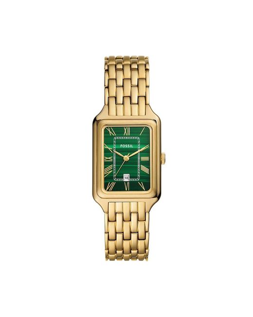 Fossil Horloges in het Metallic