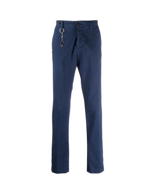 Paul & Shark Blue Chinos for men