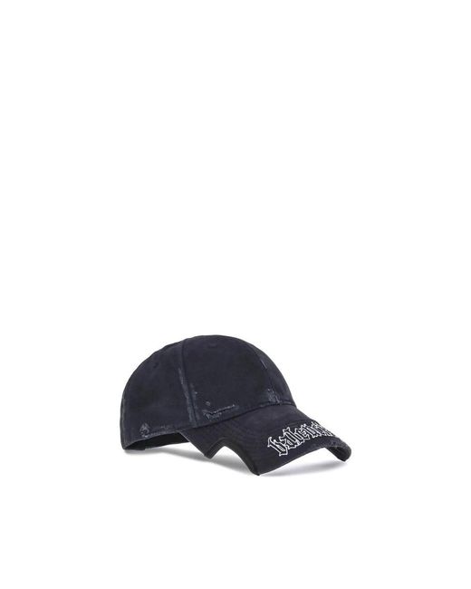 Balenciaga Blue Script Baseball Hat