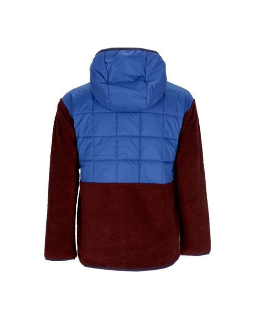 COTOPAXI Jassen ,Veelkleurig ,Polyester Hybride Hoodie Jas Blauw/Wijn in het Blue voor heren