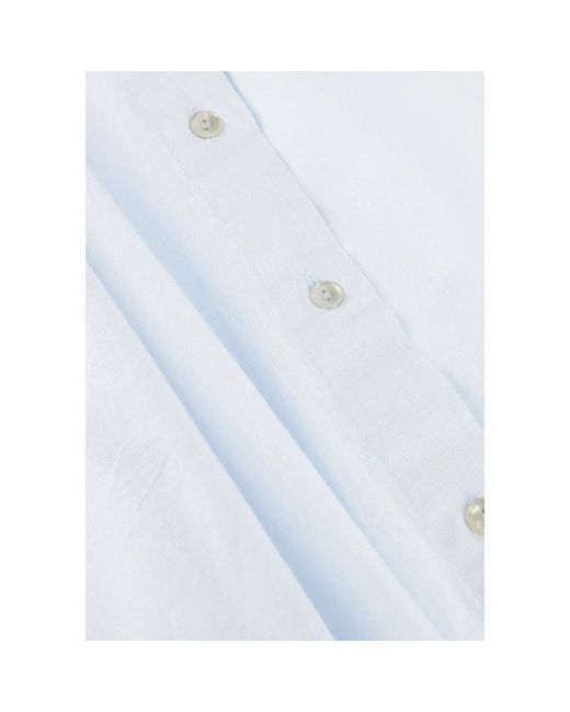By-Bar Pixie Chambray Blouse in het Blue