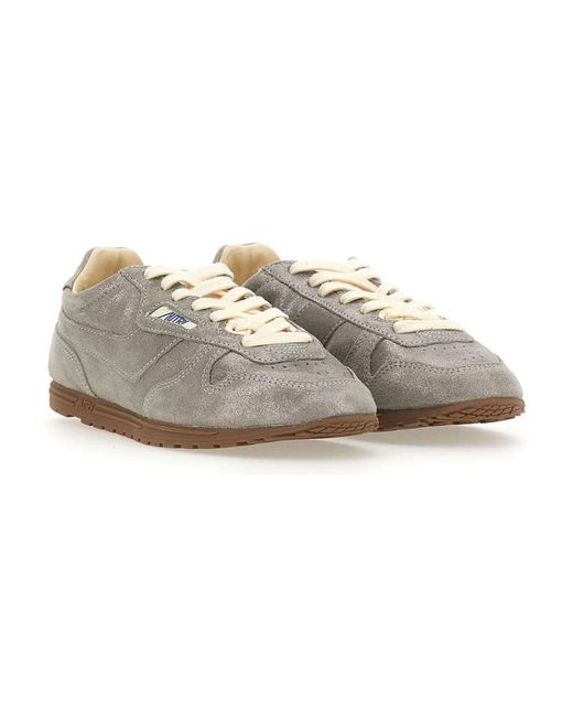 Autry Gray Windspin Sneakers