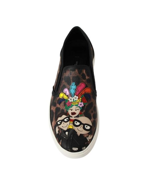 Shoes > flats > loafers Dolce & Gabbana en coloris Black