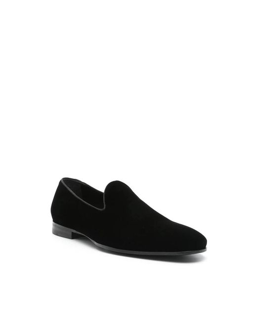 Tagliatore Black Shoes for men