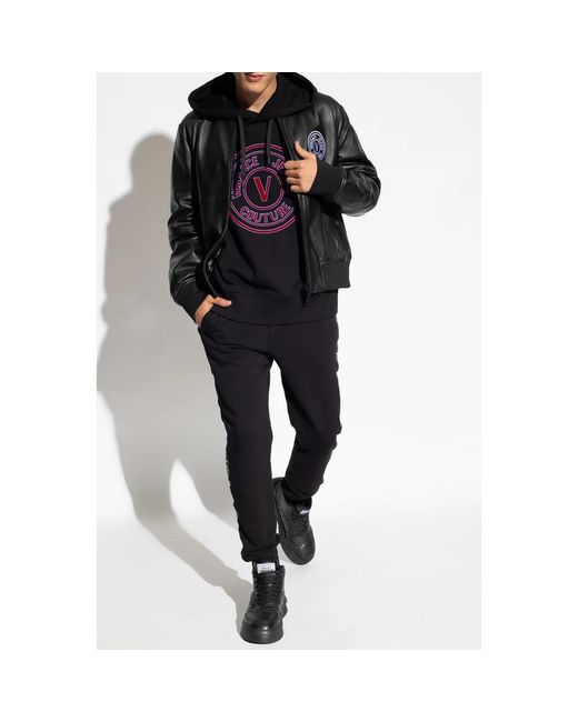 Versace Jeans Couture Blue Hoodies for men
