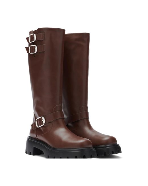 Stuart Weitzman Brown High Boots