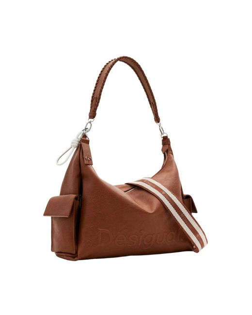 Desigual Brown Shoulder Bags