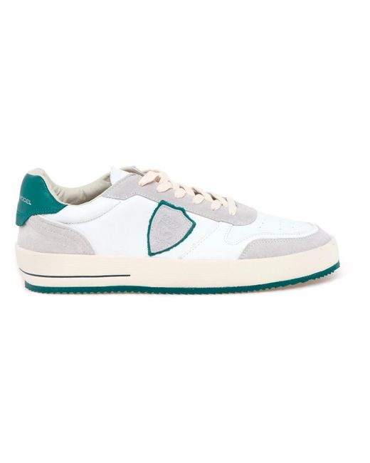 Philippe Model Schöner Sneaker in White für Herren