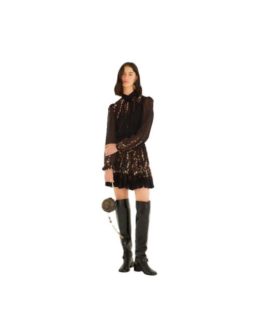 Farm Rio Black Short Dresses