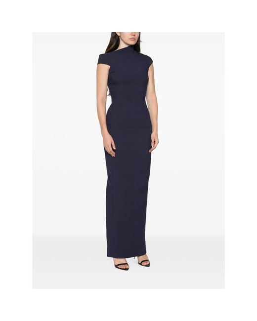 Solace London Blue Party Dresses