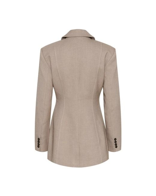 Gestuz Natural Blazers