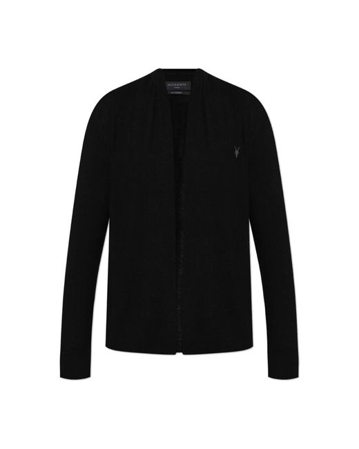 AllSaints Truien & Vesten ,Zwart ,Wol Cardigan Mode in het Black voor heren