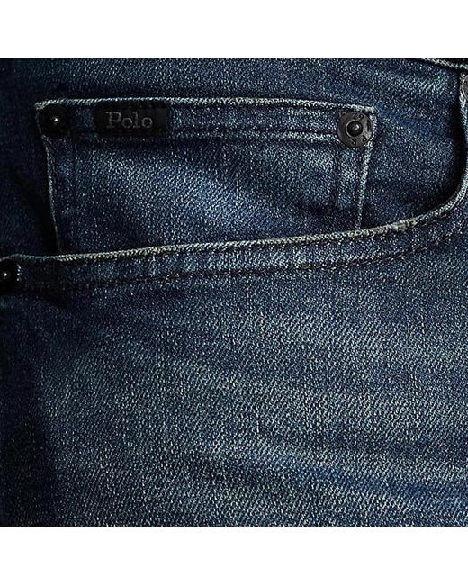 Polo Ralph Lauren Blue Straight Fit Jeans for men