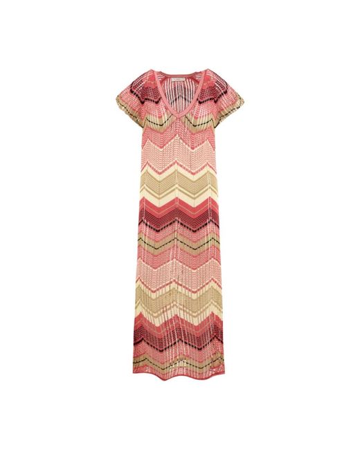 Akep Pink Maxi Dresses