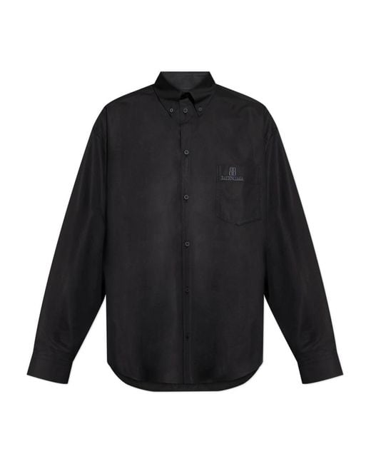 Balenciaga Blue Formal Shirts for men
