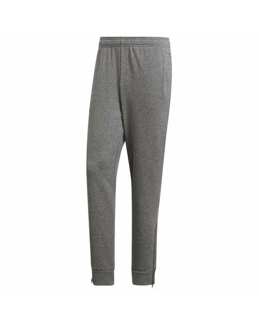 Adidas Herren Jogginghose Mit Seitenstreifen in Gray für Herren
