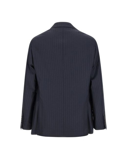 Brunello Cucinelli Blue Blazers for men