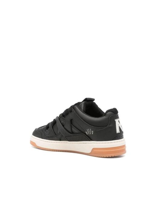 Represent Schoenen ,Zwart ,Leer Bully Sneakers in het Black voor heren