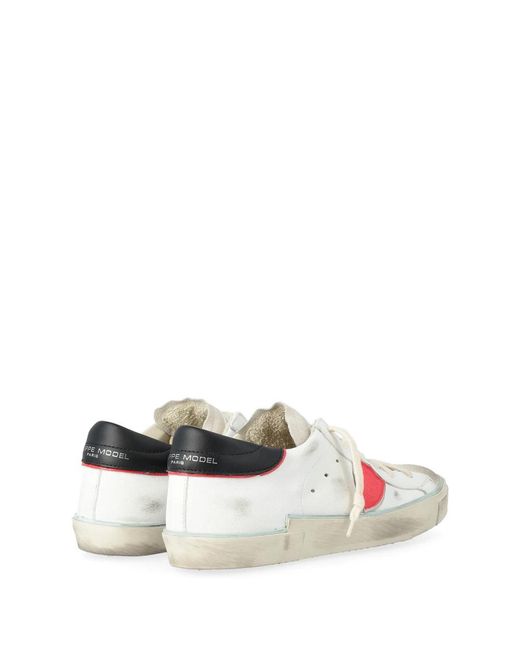 Philippe Model Pink Sneakers for men