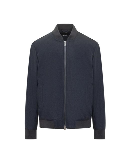 Boss Blue Bomber Jackets for men