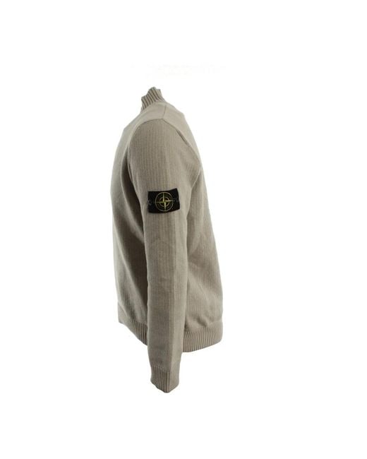 Stone Island Gray Turtlenecks for men