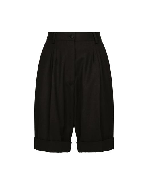 Dolce & Gabbana Black Casual Shorts