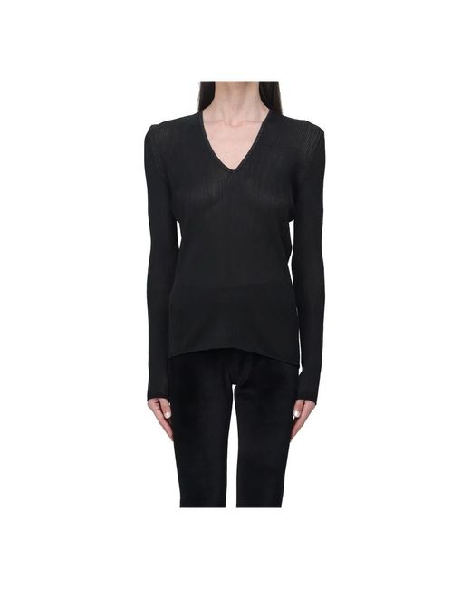 Tom Ford Black Long Sleeve T-Shirts