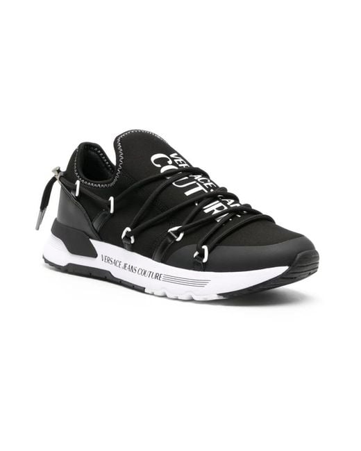 Versace Jeans Couture Black Sneakers for men