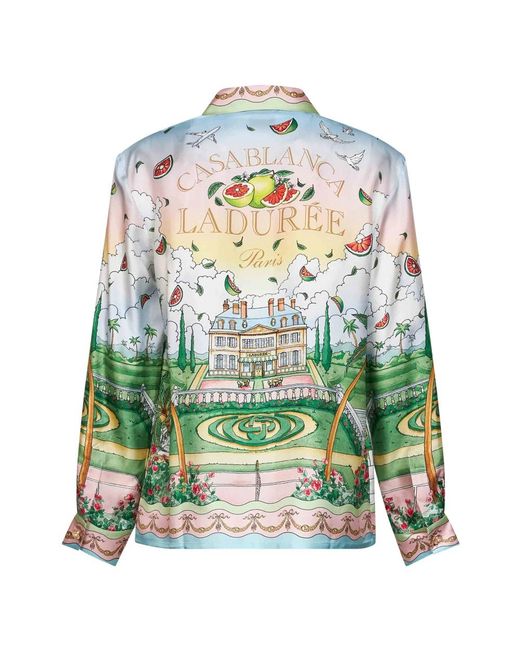 Casablanca Green Casual Shirts for men