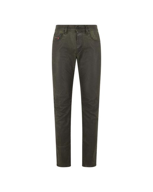 DIESEL Gray Slim Fit Jeans for men