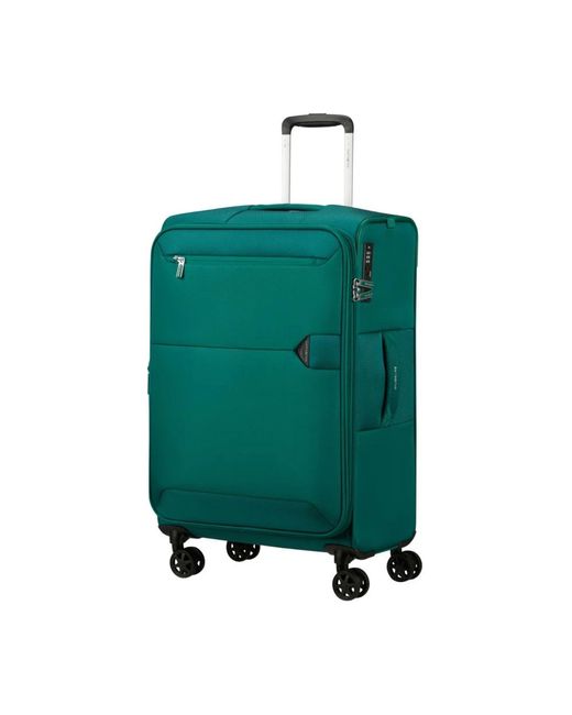 Large Suitcases Samsonite de color Green