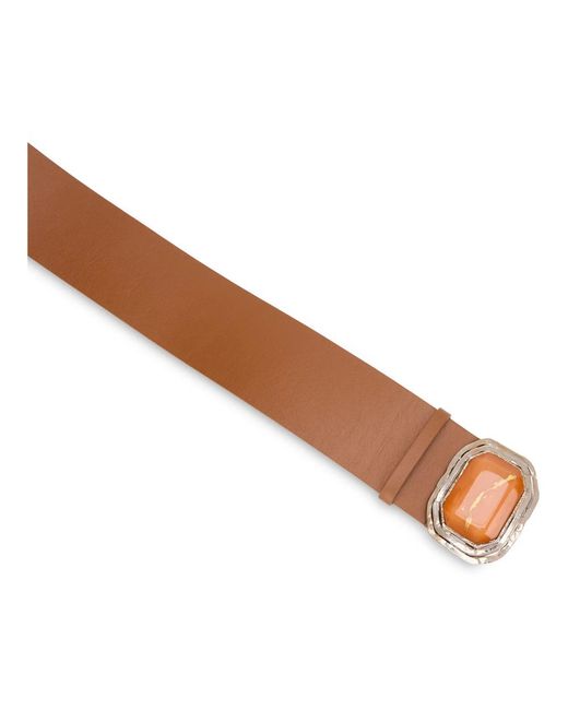 Alberta Ferretti Brown Belts