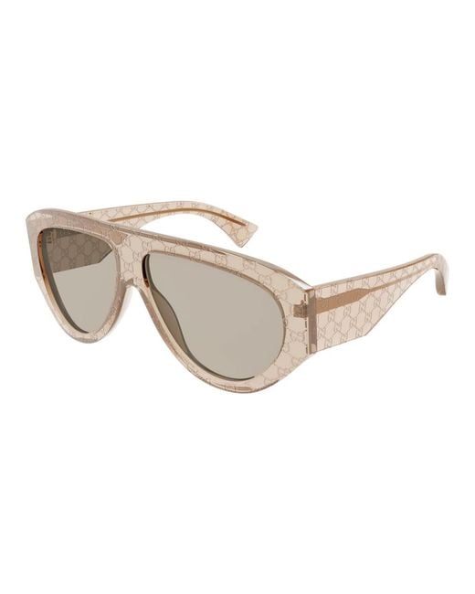 Gucci Natural Sunglasses for men