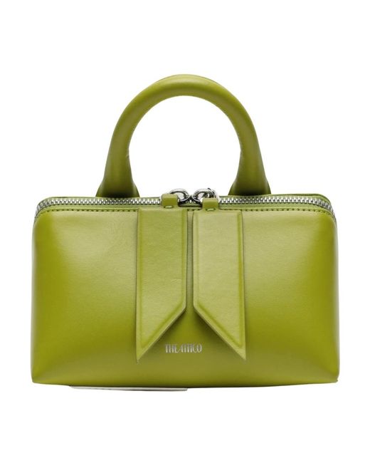 Handbags The Attico de color Green