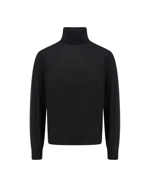 Cashmere Knitwear Brunello Cucinelli de hombre de color Black