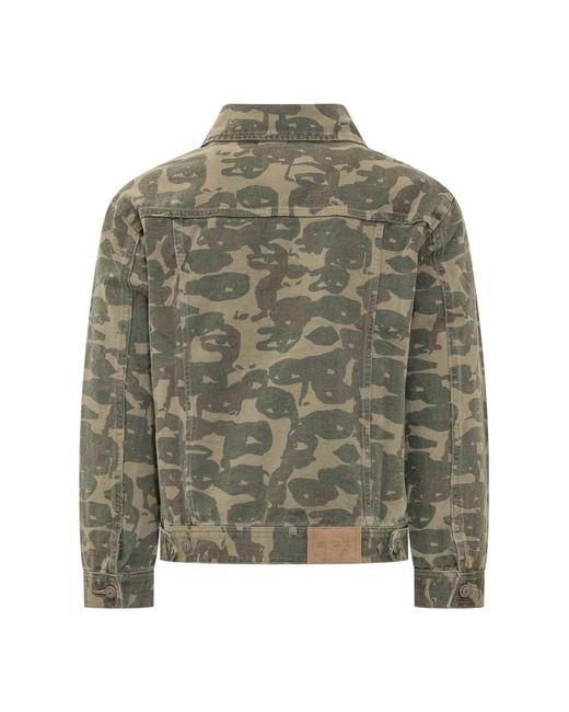 Kidsuper Green Denim Jackets for men