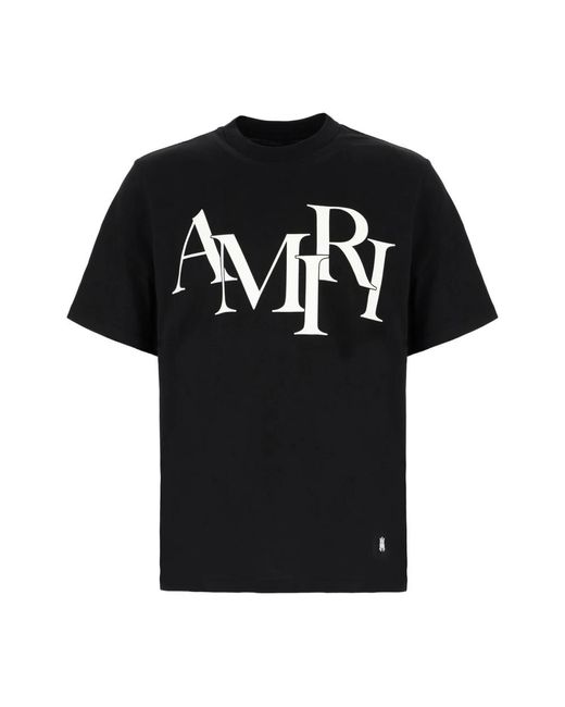T-Shirts Amiri de hombre de color Black