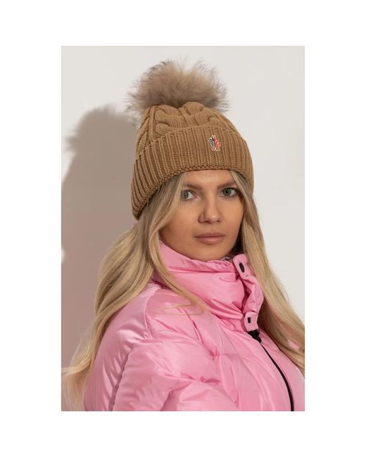 Moncler Brown Beanies