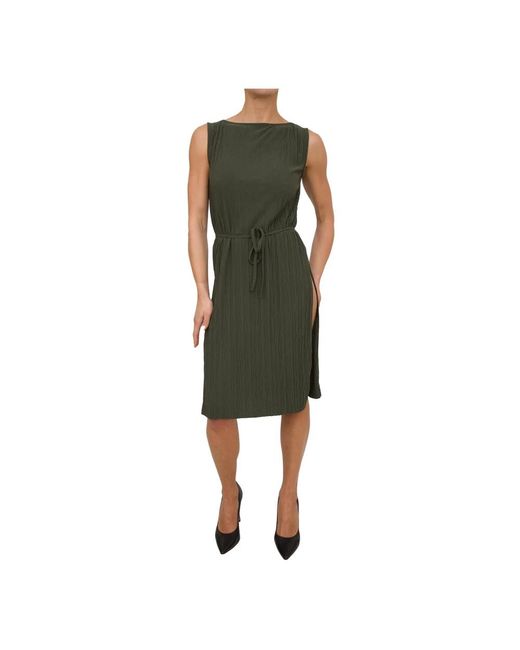 Max Mara Kleedjes ,Groen ,Polyester Chique Jurk in het Green