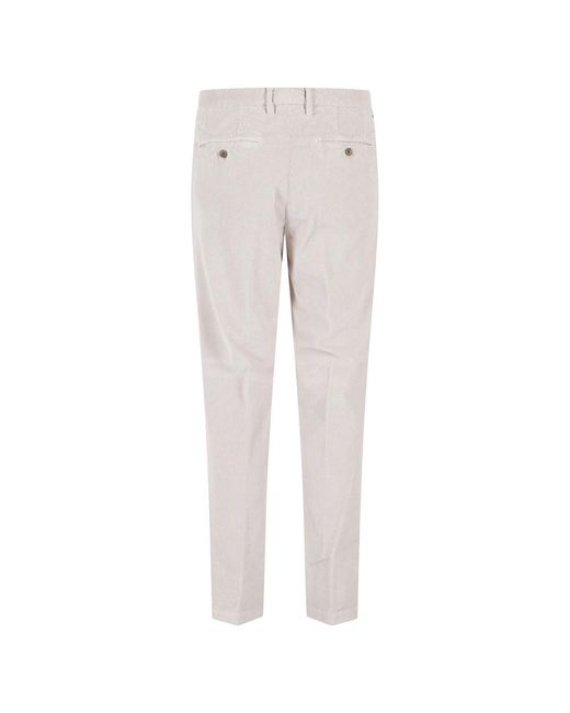 Myths Gray Slim-Fit Trousers for men