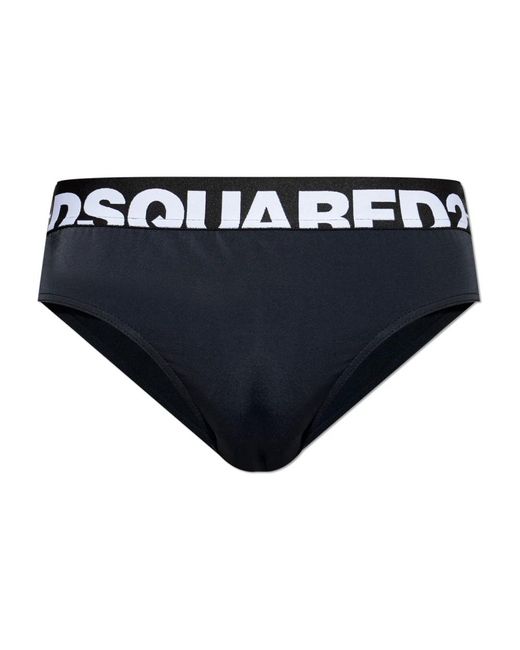DSquared² Zwemshorts in het Blue voor heren