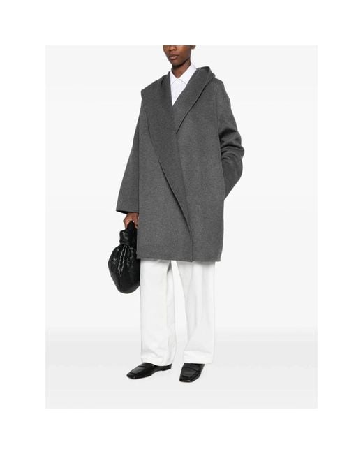Single-Breasted Coats Totême  de color Gray