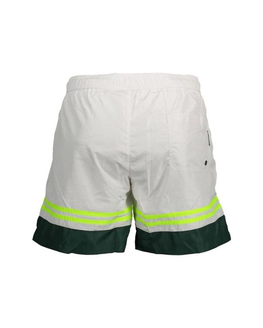 Karl Lagerfeld Green Polyester Swim Boxer for men