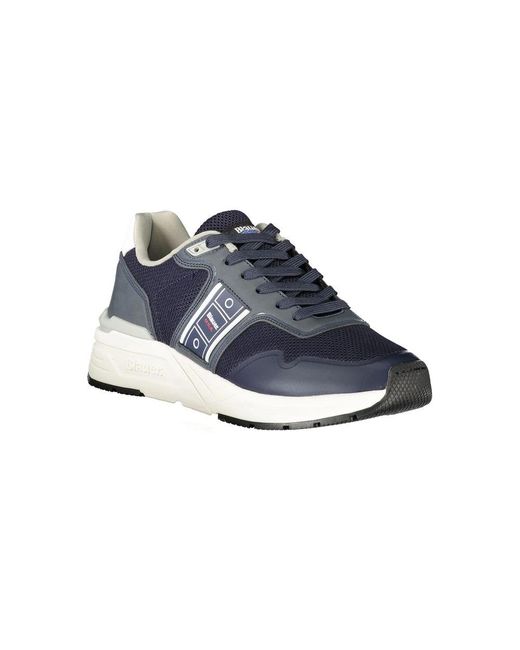 Blauer Schoenen ,Blauw ,Polyester Blauwe Polyester Sneaker in het Blue voor heren