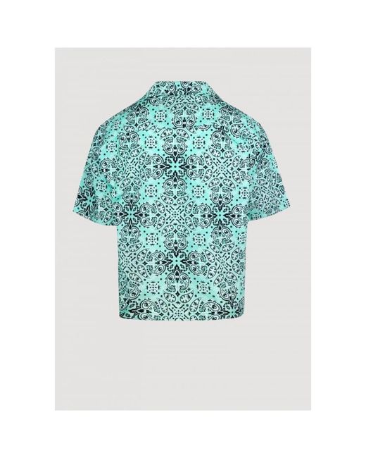 GARMENT WORKSHOP Green Short Sleeve Shirts for men