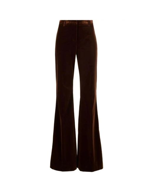 Etro Brown Wide Trousers