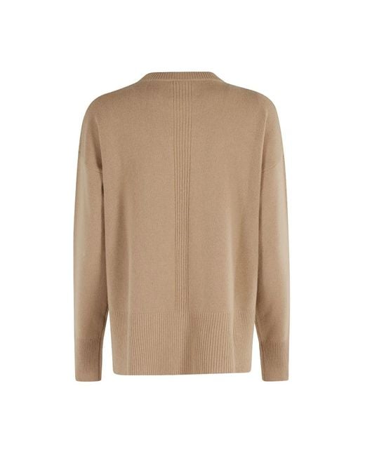Roberto Collina Natural Round-Neck Knitwear